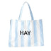 HAY Design Candy Stripe Medium Blue/White