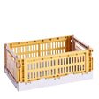 HAY Design Colour Crate Mix Small Golden Yellow