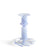 HAY Design - Flare Stripe Milk Candleholder Medium - vitruta