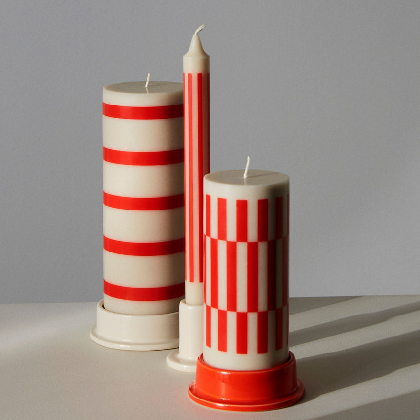 HAY Design Pattern Candle Set of 4 