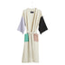 HAY Design Waffle Bathrobe Off-White/Multi