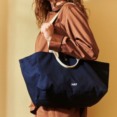 HAY Design Weekend Bag - Small Midnight Blue