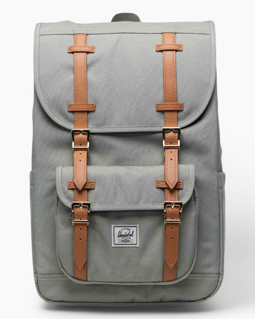 Herschel Little America Mid Sırt Çantası Seagrass/White Stitch