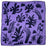 Lar Studio - Life Aquatic Lilac Silk 38x38 Bandana - vitruta