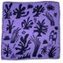 Lar Studio - Life Aquatic Lilac Silk 38x38 Bandana - vitruta