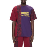 Les Benjamins Erkek Relaxed Tee Deep Purple