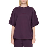 Les Benjamins Kadın Short Sleeve Tee Rich Mauve