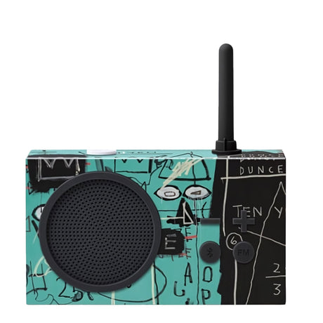 Lexon Lexon X Jean-Michel Basquiat Tykho 3 Bluetooth Hoparlör ve Radyo Pi