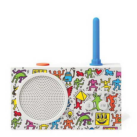 Lexon Lexon X Keith Haring Tykho 3 Bluetooth Hoparlör ve Radyo Happy