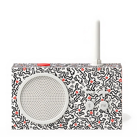 Lexon Lexon X Keith Haring Tykho 3 Bluetooth Hoparlör ve Radyo Love