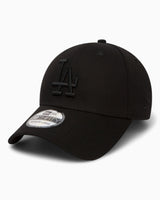 New Era LA Dodgers League Essential 39THIRTY Şapka Black/Black