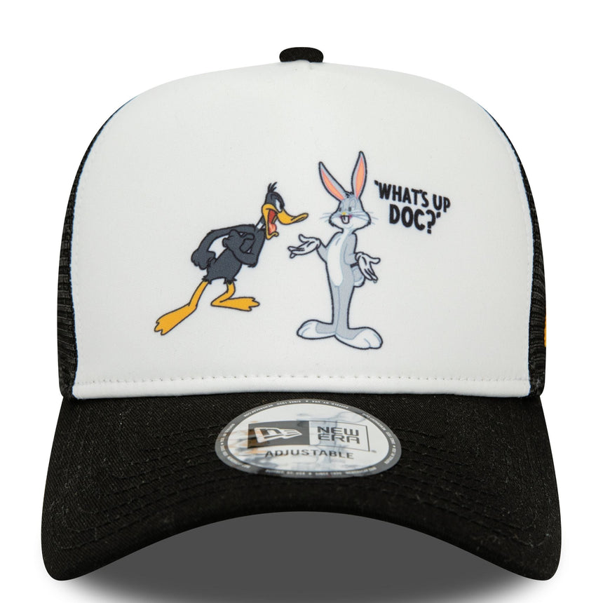 New Era - Looney Tunes Daffy Duck x Buggs Bunny A-Frame Trucker Şapka - vitruta