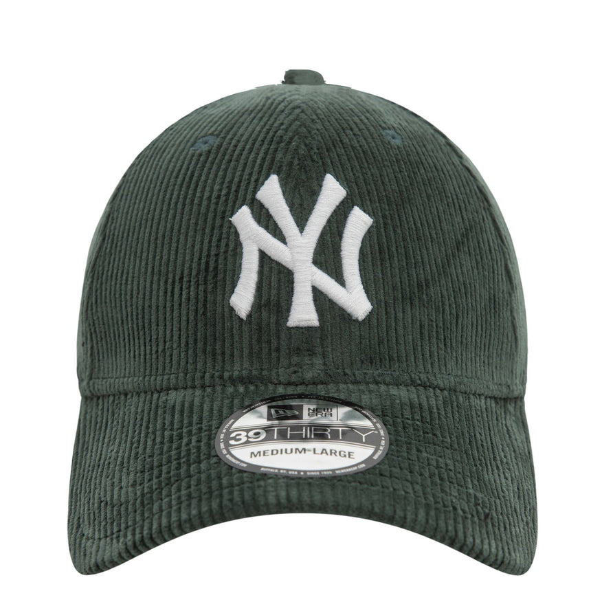 New Era NY Yankees Cord 39THIRTY Şapka Dark Green