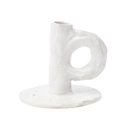 Niko June Studio Candlestick White