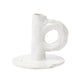 Niko June Studio Candlestick White