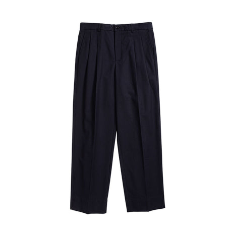 Norse Projects Benn Relaxed Cotton Wool Twill Pleated Erkek Pantolon 