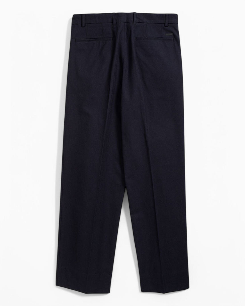 Norse Projects Benn Relaxed Cotton Wool Twill Pleated Erkek Pantolon