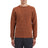 Norse Projects Birnir Brushed Lambswool Erkek Kazak Burnt Orange