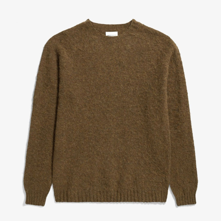 Norse Projects Birnir Brushed Lambswool Erkek Kazak 