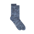 Norse Projects Bjarki Cotton Twist Sock Steel Blue