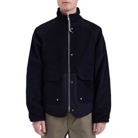 Norse Projects Hakon Solotex Corduroy Erkek Ceket Dark Navy