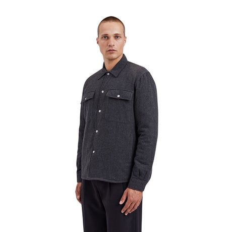 Norse Projects Hjalmer Insulated Wool Erkek Gömlek Ceket 