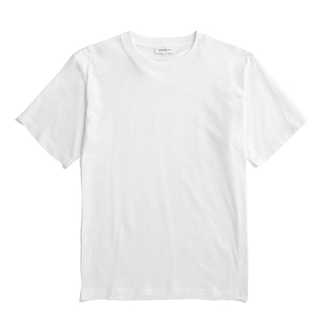 Norse Projects Johannes Organic NORSE Logo T-Shirt White