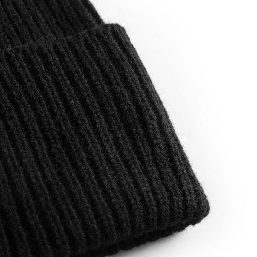 Norse Projects Merino Lambswool Rib N Logo Beanie 