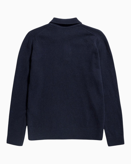 Norse Projects Norse Standard Merino Lambswool Polo Erkek Kazak