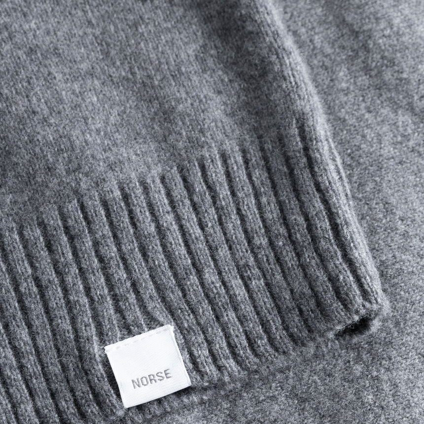 Norse Projects Norse Standard Merino Lambswool Polo Erkek Kazak