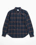 Norse Projects Osvald Flannel Check Erkek Gömlek Wine Red