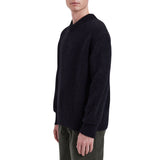 Norse Projects Rasmus Relaxed Brushed V-Yaka Erkek Kazak