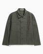 Norse Projects Tyge Cotton Linen Gömlek Ceket Spruce Green