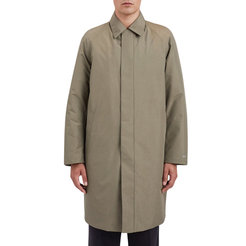 Norse Projects Vargo Gore-Tex Windstopper Raglan Mac Erkek Ceket Sediment Green