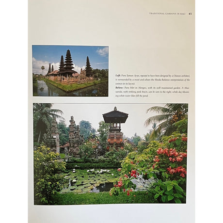 Pestil Books for vitruta Balinese Gardens