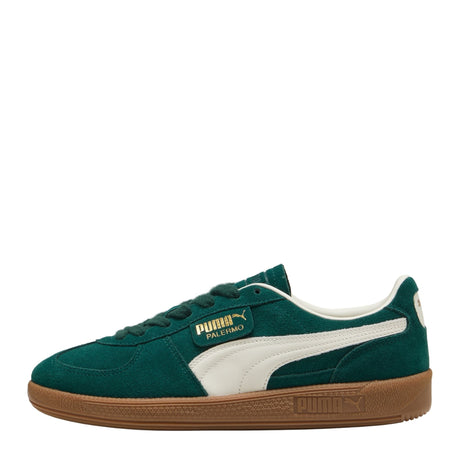 PUMA Palermo Erkek Sneaker Dark Myrtle-Warm White-PUMA Gold