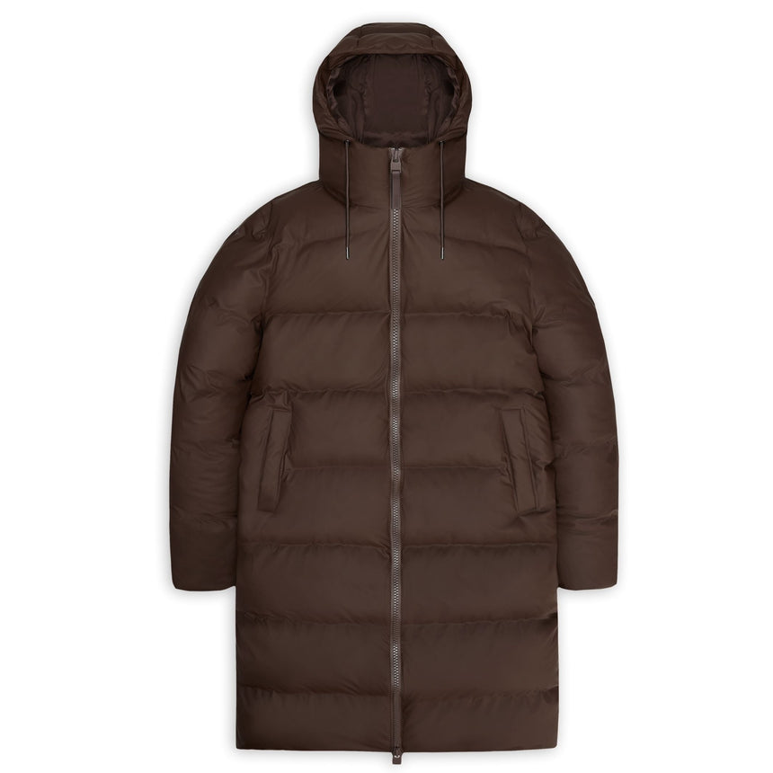 Rains Alta Long Puffer Jacket 