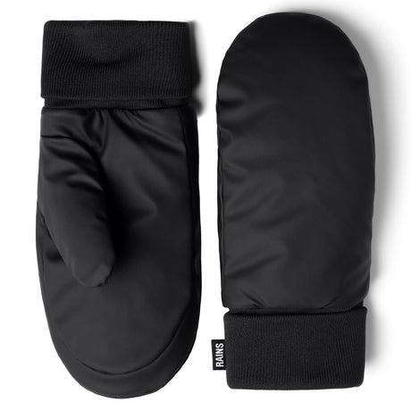 Rains Alta Puffer Mittens Black