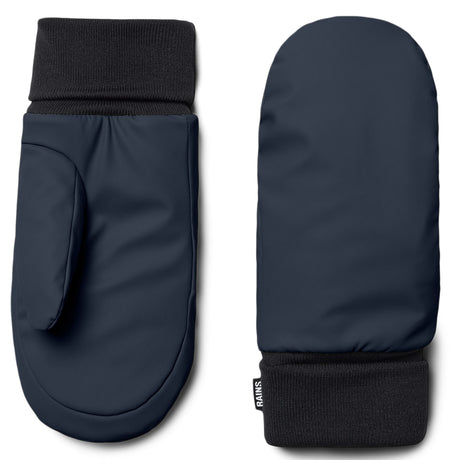 Rains Alta Puffer Mittens Navy