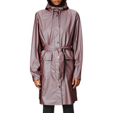 Rains Curve Long Jacket Muse