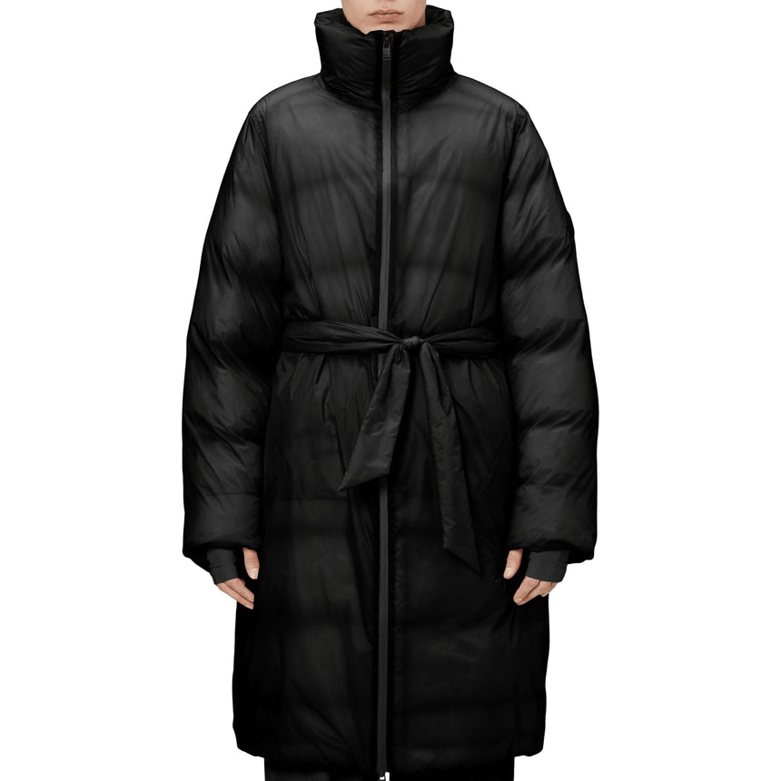 Rains Kevo Longer Puffer Jacket Black