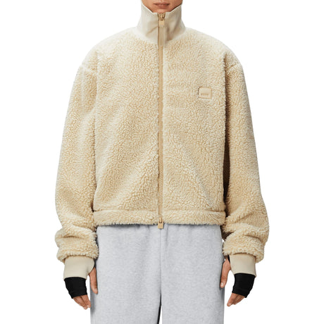 Rains Kofu Fleece Short Jacket Sand