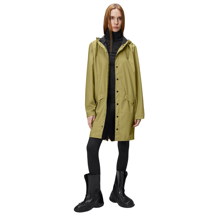 Rains Long Jacket Yağmurluk Khaki