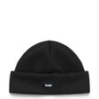 Rains Ribbed Fleece Beanie Black