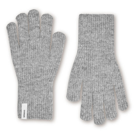 Samsøe Samsøe Nor Gloves Grey Melange