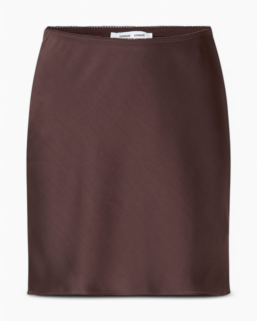 Samsøe Samsøe Saagneta Short Skirt Brown Stone