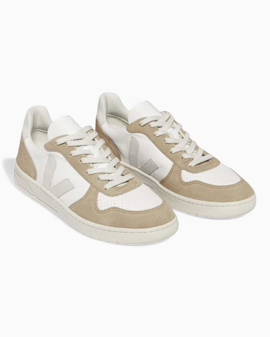 VEJA V-10 Chromefree Leather Kadın Sneaker