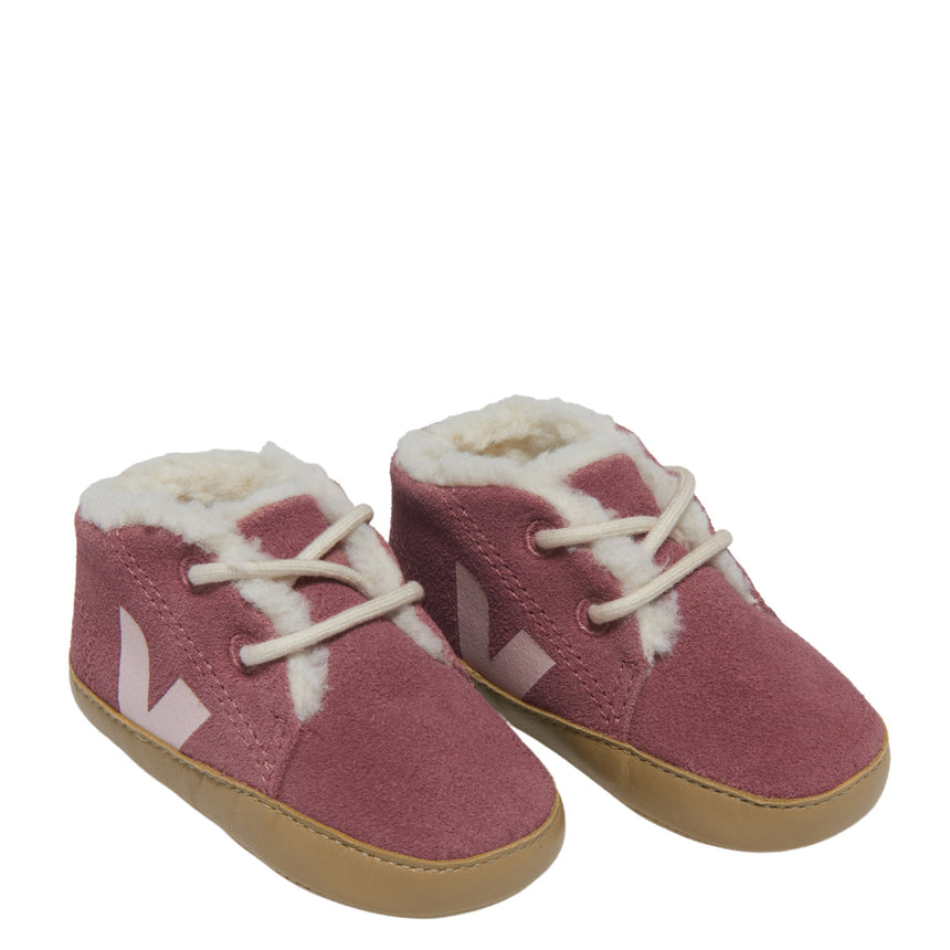 VEJA Baby Winter Light Suede Bebek Sneaker Dried/Petal/Petale