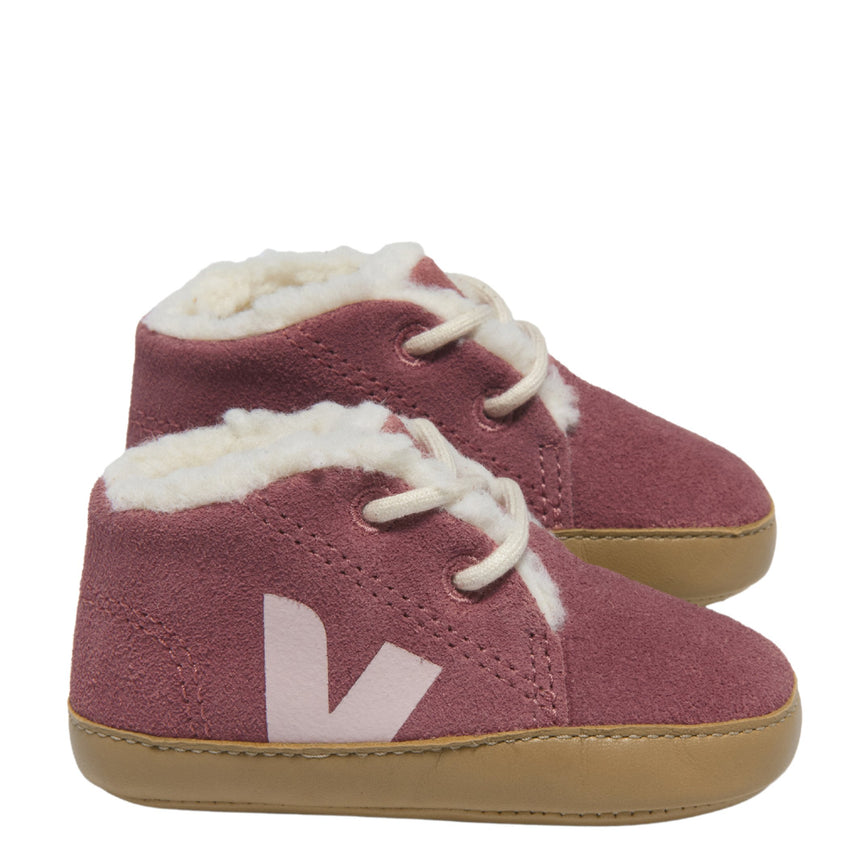 VEJA Baby Winter Light Suede Bebek Sneaker