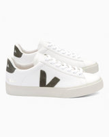 VEJA Campo Chromefree Leather Erkek Sneaker Extra White/Kaki